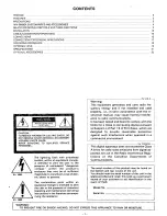 Preview for 2 page of Panasonic WVBM90A - B&W MONITOR Operating Instructions Manual