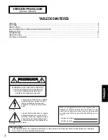 Предварительный просмотр 7 страницы Panasonic WVBM990 - VIDEO MONITOR Operating Instructions Manual