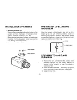 Предварительный просмотр 12 страницы Panasonic WVBP110 - MONITOR Operating Instructions Manual