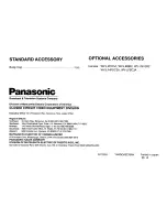 Preview for 14 page of Panasonic WVBP110 - MONITOR Operating Instructions Manual