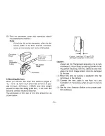 Предварительный просмотр 16 страницы Panasonic WVBP120 - CCTV CAMERA Operating Instructions Manual