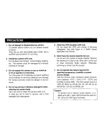 Предварительный просмотр 5 страницы Panasonic WVBP130 - B/W CCTV CAMERA Operating Instructions Manual