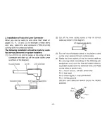 Preview for 17 page of Panasonic WVBP312 - B/W CCTV Operating Instructions Manual