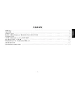 Preview for 3 page of Panasonic WVBP330 - B/W CCTV CAMERA Operating Instructions Manual