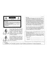Preview for 2 page of Panasonic WVBP500 - CCTV CAMERA Operating Instructions Manual