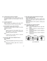 Preview for 8 page of Panasonic WVBP500 - CCTV CAMERA Operating Instructions Manual