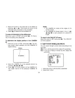 Preview for 26 page of Panasonic WVBPR550 - CCTV Operating Instructions Manual