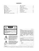 Preview for 2 page of Panasonic WVBS304 - UNITIZED CAMERA Operating Instructions Manual