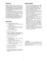 Предварительный просмотр 3 страницы Panasonic WVBS304 - UNITIZED CAMERA Operating Instructions Manual