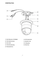 Preview for 4 page of Panasonic WVBS304 - UNITIZED CAMERA Operating Instructions Manual