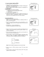 Предварительный просмотр 14 страницы Panasonic WVBS304 - UNITIZED CAMERA Operating Instructions Manual