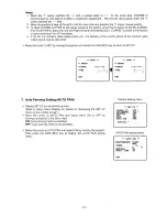 Предварительный просмотр 15 страницы Panasonic WVBS304 - UNITIZED CAMERA Operating Instructions Manual