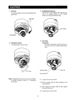 Предварительный просмотр 11 страницы Panasonic WVCF254 - COLOR CAMERA Operating Instructions Manual