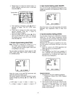 Preview for 19 page of Panasonic WVCF254 - COLOR CAMERA Operating Instructions Manual
