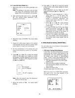 Preview for 20 page of Panasonic WVCF254 - COLOR CAMERA Operating Instructions Manual