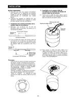 Предварительный просмотр 30 страницы Panasonic WVCF254 - COLOR CAMERA Operating Instructions Manual