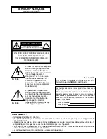 Preview for 18 page of Panasonic WVCF324 - COLOR CAMERA Operating Instructions Manual