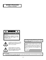 Предварительный просмотр 12 страницы Panasonic WVCK1420 - COLOR MONITOR Operating Instructions Manual