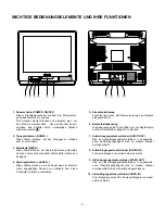 Preview for 9 page of Panasonic WVCK2020 - COLOR MONITOR Operating Instruction