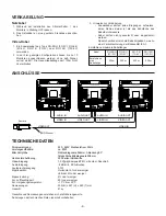 Preview for 11 page of Panasonic WVCK2020 - COLOR MONITOR Operating Instruction