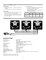 Preview for 6 page of Panasonic WVCK2020 - COLOR MONITOR Operating Instructions Manual