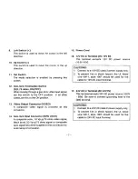 Preview for 9 page of Panasonic WVCL350 - COLOR CAMERA Operating Instructions Manual