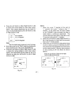 Preview for 39 page of Panasonic WVCL350 - COLOR CAMERA Operating Instructions Manual