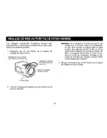 Preview for 54 page of Panasonic WVCL830 - COLOR CAMERA Operating Instructions Manual