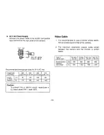 Preview for 10 page of Panasonic WVCL920 - COLOR CAMERA Operating Instructions Manual