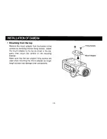 Preview for 14 page of Panasonic WVCL920 - COLOR CAMERA Operating Instructions Manual