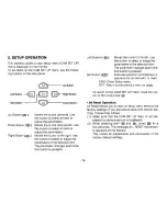 Предварительный просмотр 19 страницы Panasonic WVCL920 - COLOR CAMERA Operating Instructions Manual