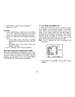 Preview for 23 page of Panasonic WVCL920 - COLOR CAMERA Operating Instructions Manual