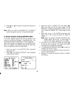 Preview for 35 page of Panasonic WVCL920 - COLOR CAMERA Operating Instructions Manual