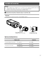 Предварительный просмотр 11 страницы Panasonic WVCL934 - COLOR CCTV CAMERA Operating Instructions Manual