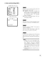 Preview for 29 page of Panasonic WVCL934 - COLOR CCTV CAMERA Operating Instructions Manual