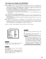 Preview for 89 page of Panasonic WVCL934 - COLOR CCTV CAMERA Operating Instructions Manual