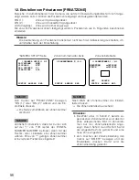 Preview for 96 page of Panasonic WVCL934 - COLOR CCTV CAMERA Operating Instructions Manual