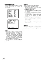 Preview for 184 page of Panasonic WVCL934 - COLOR CCTV CAMERA Operating Instructions Manual