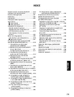 Preview for 219 page of Panasonic WVCL934 - COLOR CCTV CAMERA Operating Instructions Manual