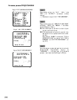 Preview for 296 page of Panasonic WVCL934 - COLOR CCTV CAMERA Operating Instructions Manual