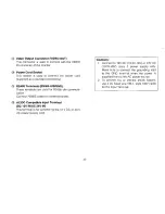 Preview for 8 page of Panasonic WVCLR830 - COLOR CCTV CAMERA Operating Instructions Manual