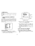 Preview for 25 page of Panasonic WVCLR830 - COLOR CCTV CAMERA Operating Instructions Manual