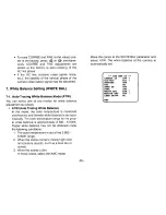 Preview for 37 page of Panasonic WVCLR830 - COLOR CCTV CAMERA Operating Instructions Manual