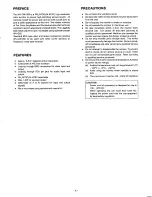 Preview for 3 page of Panasonic WVCM1000 - COLOR MONITOR Operating Instructions Manual