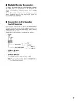 Preview for 7 page of Panasonic WVCM1420 - COLOR MONITOR Operating Instructions Manual