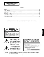 Предварительный просмотр 23 страницы Panasonic WVCM1430 - COLOR CAMERA Operating Instructions Manual