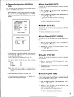 Предварительный просмотр 9 страницы Panasonic WVCM2080 - COLOR MONITOR Operating Instructions Manual