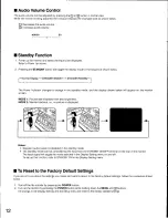 Предварительный просмотр 12 страницы Panasonic WVCM2080 - COLOR MONITOR Operating Instructions Manual