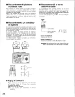 Предварительный просмотр 22 страницы Panasonic WVCM2080 - COLOR MONITOR Operating Instructions Manual