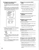 Предварительный просмотр 24 страницы Panasonic WVCM2080 - COLOR MONITOR Operating Instructions Manual